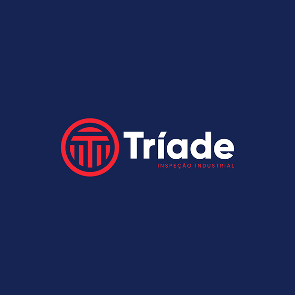 Tríade 工業(yè)品檢測企業(yè)logo設計品牌VI形象設計-上海品牌設計公司