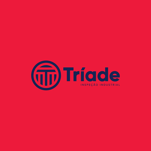Tríade 工業品檢測企業logo設計品牌VI形象設計-上海品牌設計公司