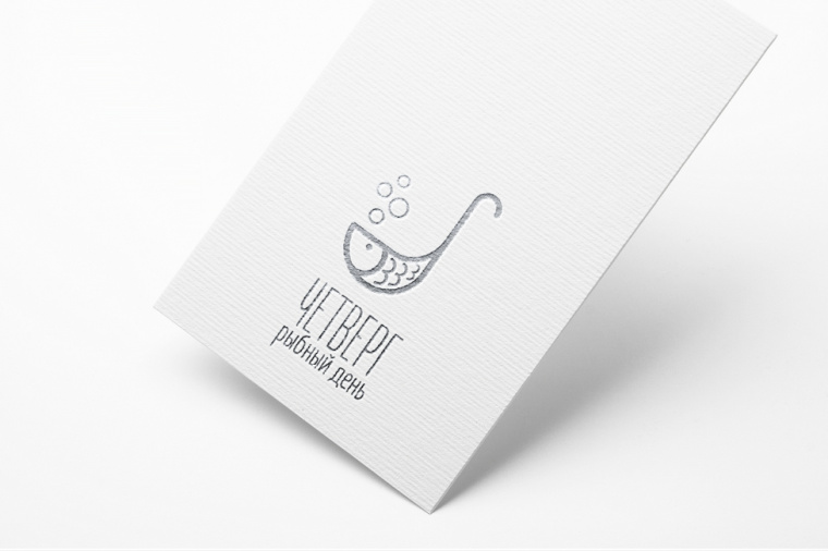 Chetverg - 魚日餐廳魚logo設計-上海餐飲品牌VI設計公司