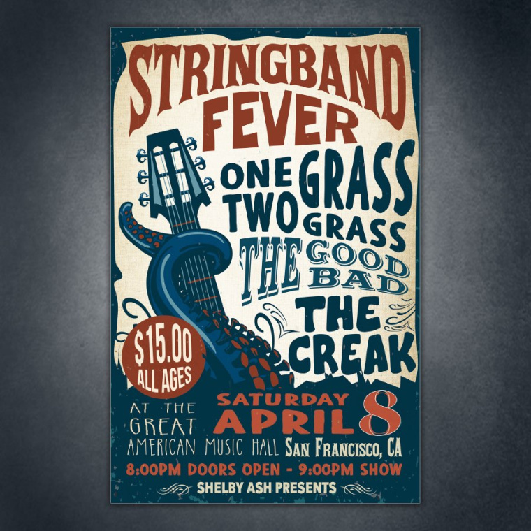 帶海洋生物的繩帶音樂會海報設計-運動-美感平面設計的7個基本原則--上海平面設計公司 帶海洋生物的繩帶音樂會海報設計-運動-美感平面設計的7個基本原則--上海平面設計公司