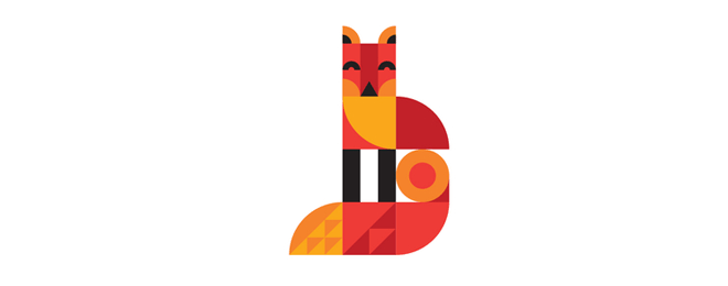 40+創(chuàng)意狐貍logo設(shè)計-Fox Logo design-上海logo設(shè)計公司
