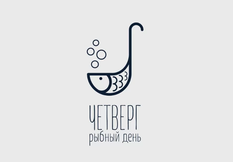 Chetverg - 魚日餐廳魚logo設計-上海品牌設計公司