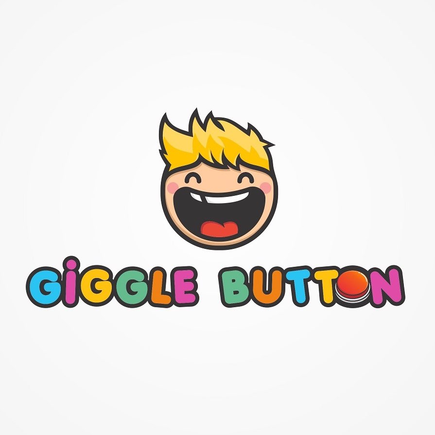 Giggle Button標志-科技企業logo設計-上海Logo設計公司-上海品牌設計公司