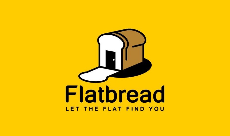 Flatbread標志-科技企業logo設計-上海Logo設計公司-上海品牌設計公司