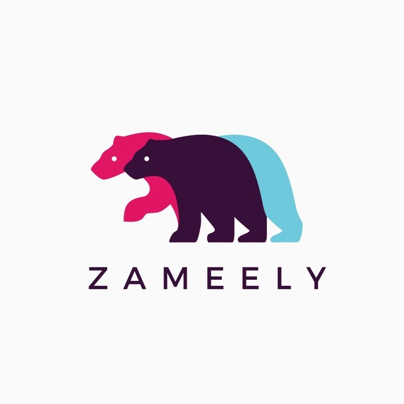 教育APP Zameely標志-科技企業logo設計-上海Logo設計公司-上海品牌設計公司