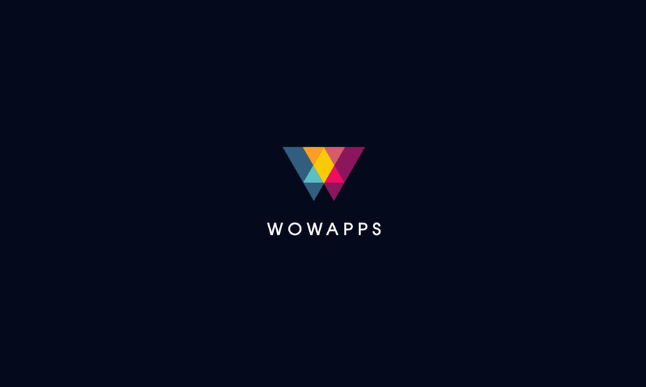 WOWAPPS標志-科技企業logo設計-上海Logo設計公司-上海品牌設計公司