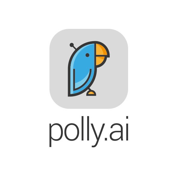 polly.ai標志-科技企業logo設計-上海Logo設計公司-上海品牌設計公司