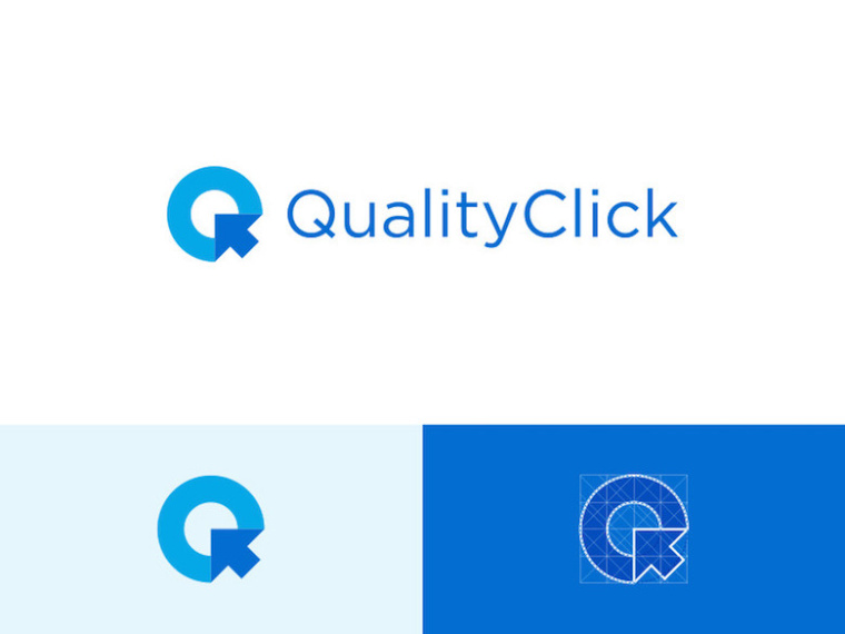 上海logo設計公司分享：41個最簡潔的創意Logo設計靈感-Q字母logo