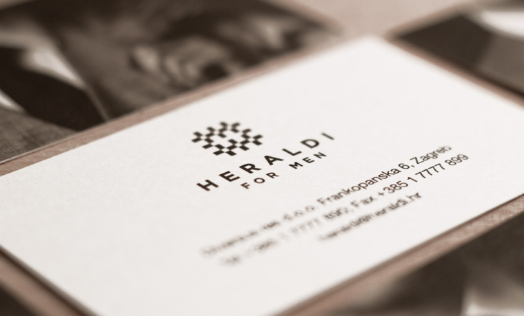 Heraldi 男士時裝店服飾logo設(shè)計品牌vi形象設(shè)計