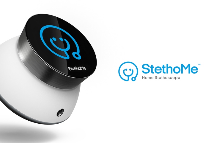 StethoMe兒童日常健康監測精密醫療設備品牌形象策劃設計-logo設計