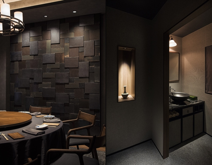 Sazenka 中式餐廳室內(nèi)餐飲空間設計，濃濃中式韻味 -上海品牌設計公司