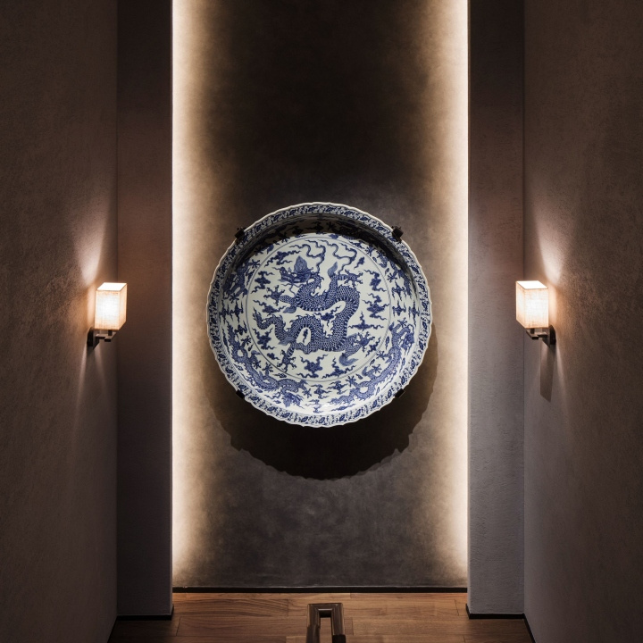 Sazenka 中式餐廳室內(nèi)餐飲空間設計，濃濃中式韻味 -上海品牌設計公司