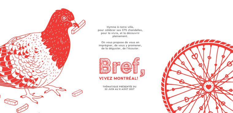 BREF 藝術展會品牌形象設計插畫設計-上海品牌形象設計公司