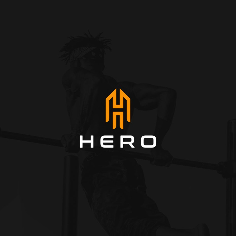 垂直線條logo設計