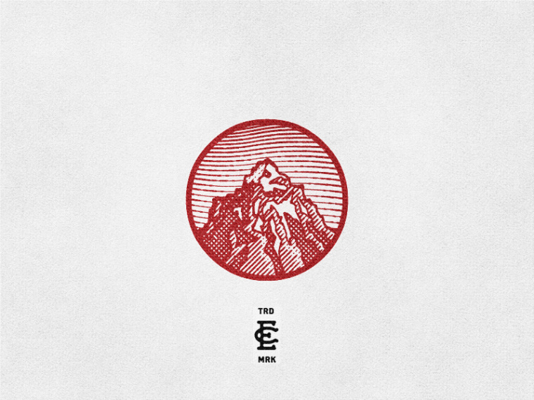 35個創(chuàng)意大山logo設計靈感的集合-尚略logo設計公司