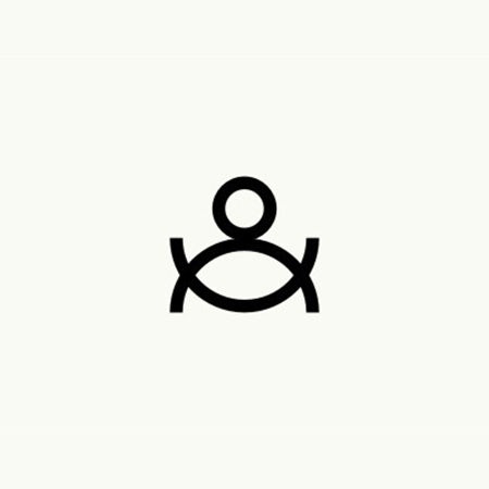 神圣幾何風格的瑜伽logo設計--LOGO設計公司