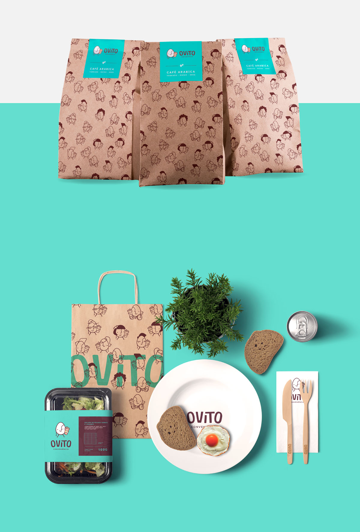 上海品牌形象策劃設計公司分享：Ovito營養食品品牌視覺形象識別設計