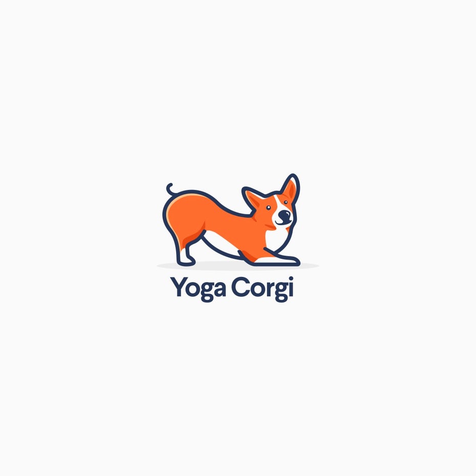 快樂的狗logo設計-上海logo設計公司