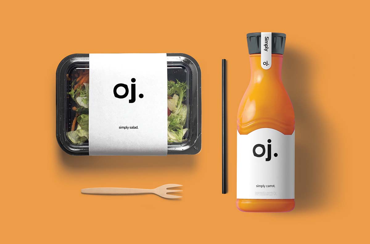 Oj. - Branding Concept飲料品牌設(shè)計(jì)包裝設(shè)計(jì)賞析