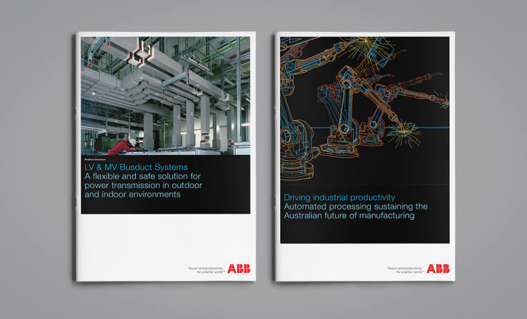 ABB 電力和自動(dòng)化公司澳大利亞品牌全案形象設(shè)計(jì)