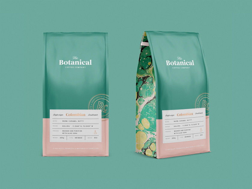 與植物咖啡一起走進(jìn)大自然，Botanical咖啡包裝設(shè)計(jì)