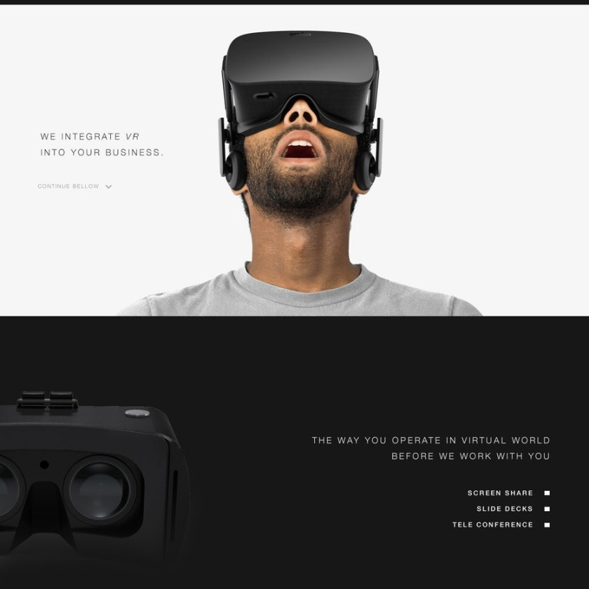 VR公司網站設計