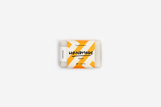 品牌識別性包裝： Rawganique 手工肥皂包裝設計