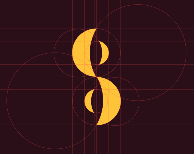 SPB公司logo設計，同時結合了SPB三個字母的logo