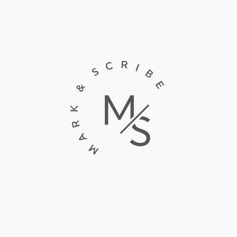 Mark＆Scribe文字圖形logo-上海Logo設計公司logo設計最終指南