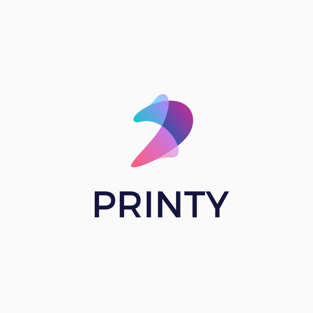 Printy抽象標志logo-上海Logo設計公司logo設計最終指南