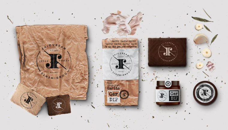 Joyce Food 食品J和F會標logo設計-上海Logo設計公司最終指南