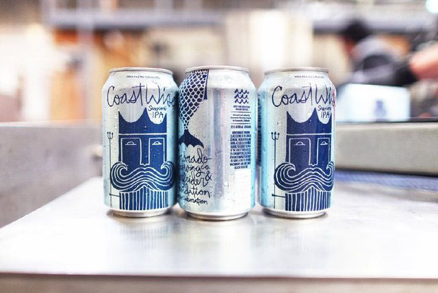 CoastWise啤酒包裝設計，居然將海王波塞冬畫成了人魚！