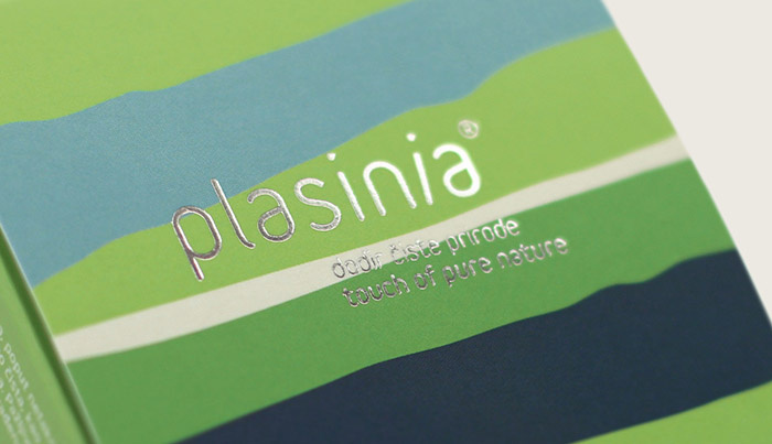 PLASINIA化妝品品牌形象VI設計包裝設計，傳達全天然產品系列