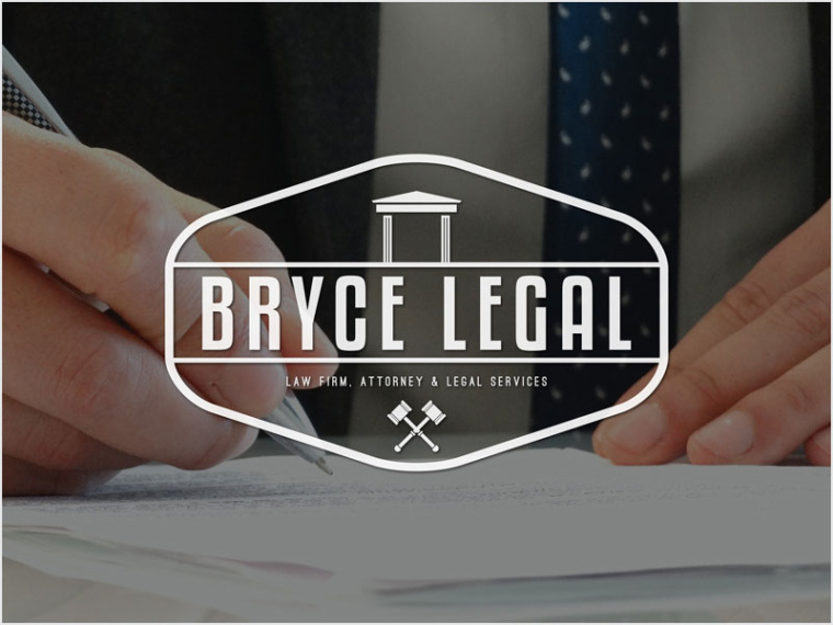布萊斯徽標法律logo設計--上海logo設計公司