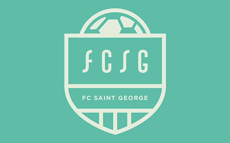 字母“FCSG”加盾牌會(huì)標(biāo)足球logo設(shè)計(jì)-上海logo設(shè)計(jì)公司