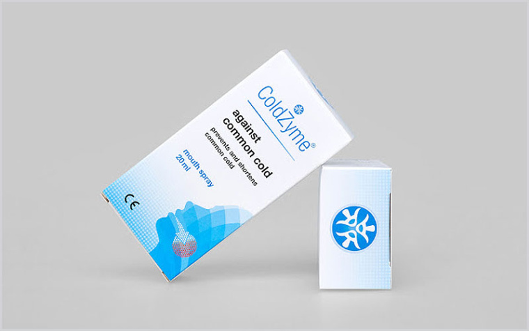 Coldzyme嘴噴霧包裝設計