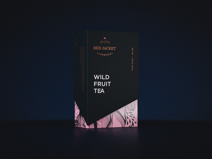 紅色夾克茶“茶之海洋”包裝設計,歷史傳說與現代藝術的融匯之作 紅色夾克茶“茶之海洋”包裝設計,歷史傳說與現代藝術的融匯之作