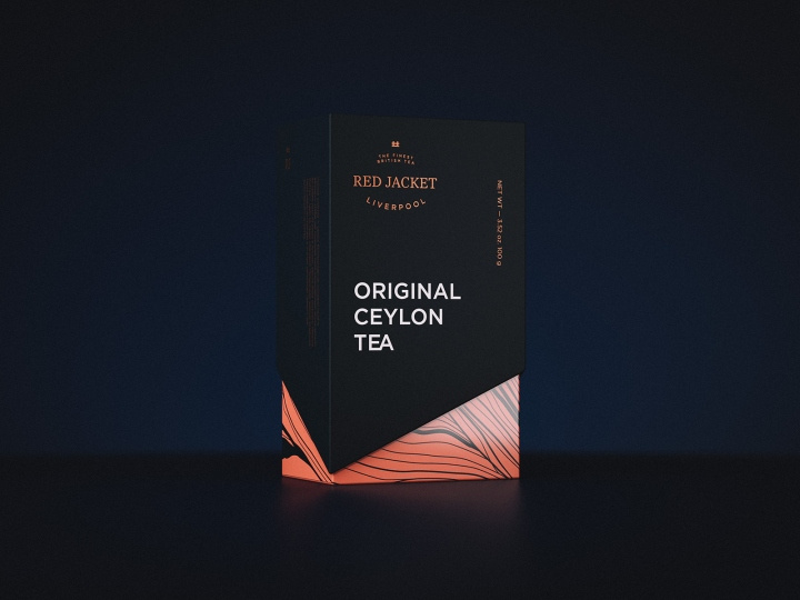 紅色夾克茶“茶之海洋”包裝設計,歷史傳說與現代藝術的融匯之作 紅色夾克茶“茶之海洋”包裝設計,歷史傳說與現代藝術的融匯之作