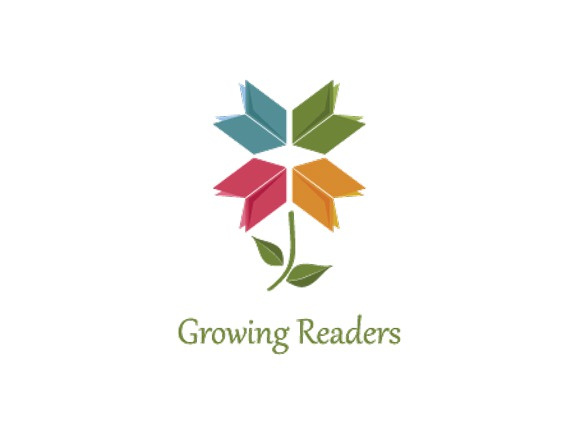 越來越多的讀者花書教育標志logo設計-上海標志設計公司欣賞