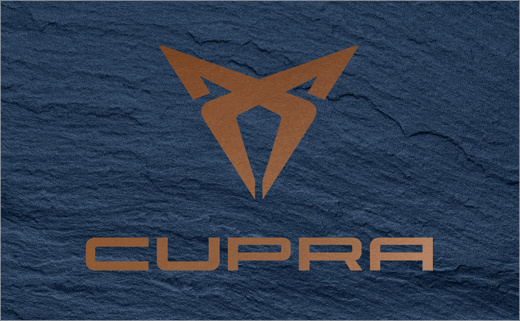 上海logo設(shè)計(jì)欣賞：CUPRA汽車品牌新logo設(shè)計(jì)，展現(xiàn)力量與運(yùn)動