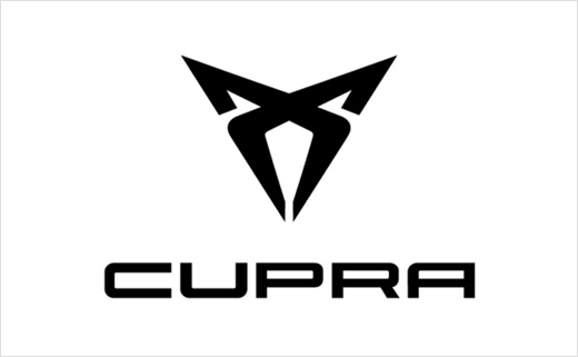 上海logo設(shè)計(jì)欣賞：CUPRA汽車品牌新logo設(shè)計(jì)，展現(xiàn)力量與運(yùn)動