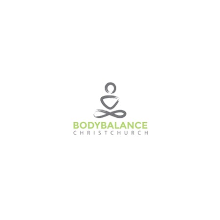 對稱和平衡的幾何logo設計-瑜伽logo