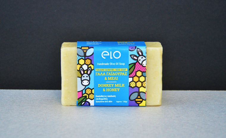 Elo 天然手工肥皂品牌波譜幾何藝術風格包裝設計