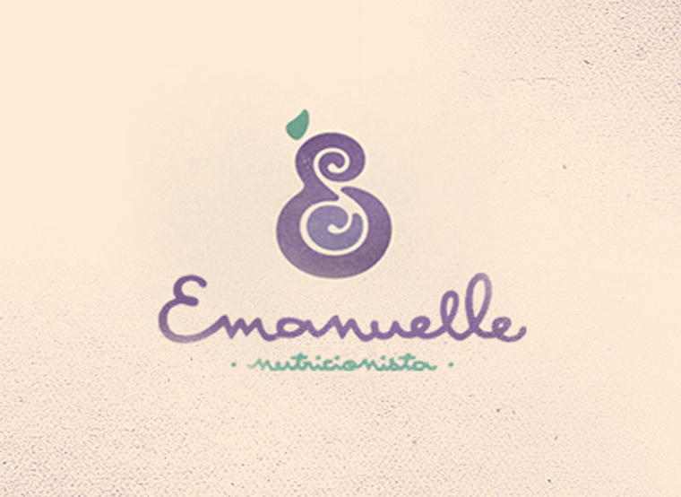 Emanuelle營養保健標志設計-上海logo設計公司健康保健營養logo靈感