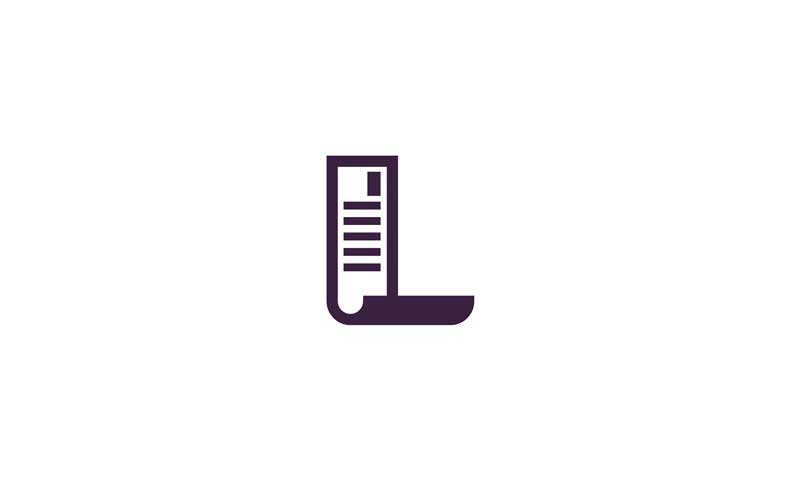 字母L標志logo設計-上海logo設計公司靈感欣賞