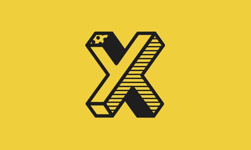 字母X標志logo設計-上海logo設計公司靈感欣賞