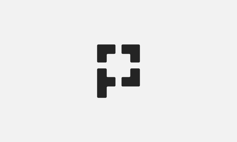 字母P標志logo設計-上海logo設計公司靈感欣賞