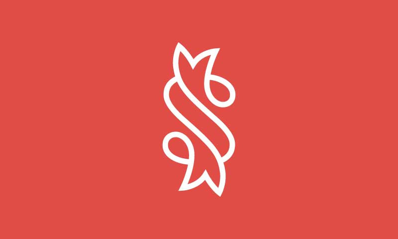 字母S標志logo設計-上海logo設計公司靈感欣賞