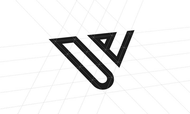 字母V標志logo設計-上海logo設計公司靈感欣賞
