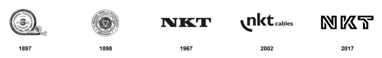 NKT 電線電纜企業(yè)標志設(shè)計，線條連接工業(yè)設(shè)計風格